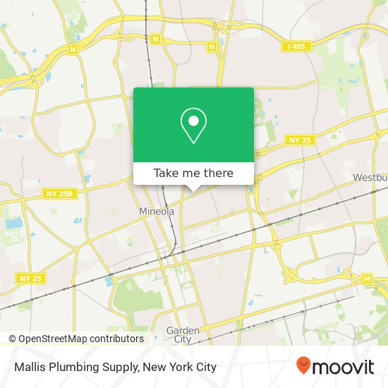 Mapa de Mallis Plumbing Supply