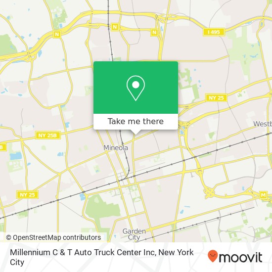 Millennium C & T Auto Truck Center Inc map