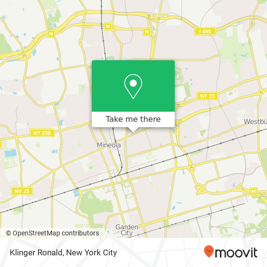 Klinger Ronald map