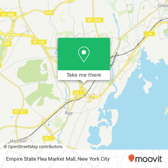 Empire State Flea Market Mall map