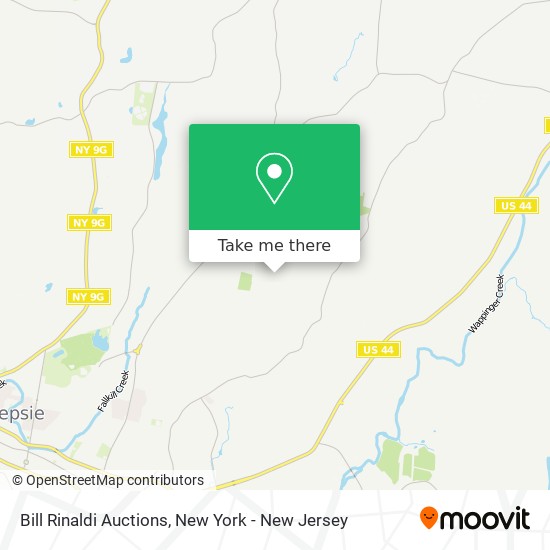 Mapa de Bill Rinaldi Auctions