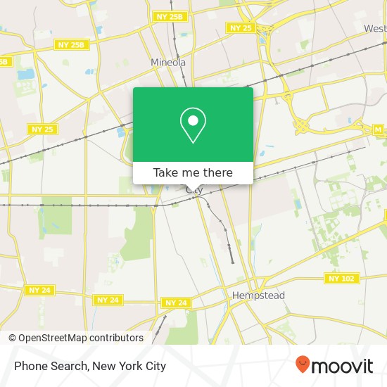 Phone Search map