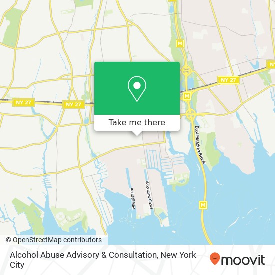 Alcohol Abuse Advisory & Consultation map