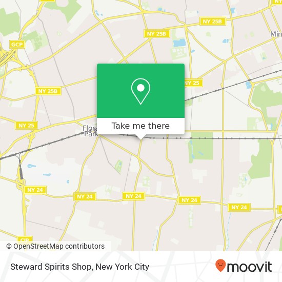 Mapa de Steward Spirits Shop