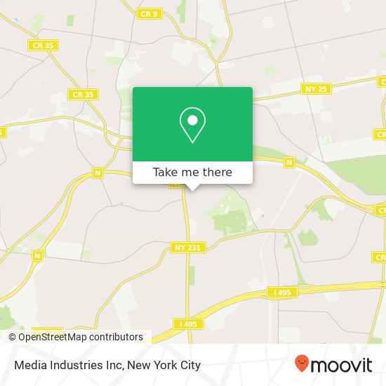 Media Industries Inc map