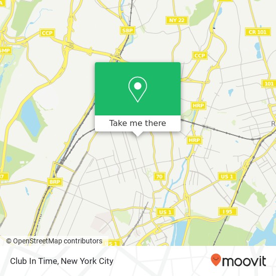 Club In Time map