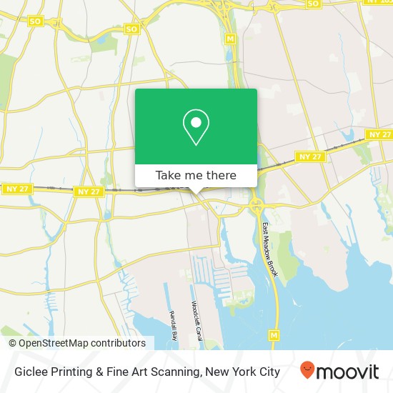 Giclee Printing & Fine Art Scanning map