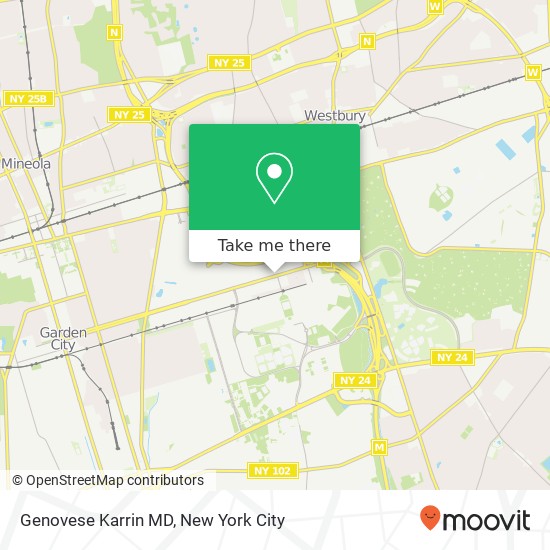 Genovese Karrin MD map