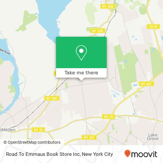 Road To Emmaus Book Store Inc map