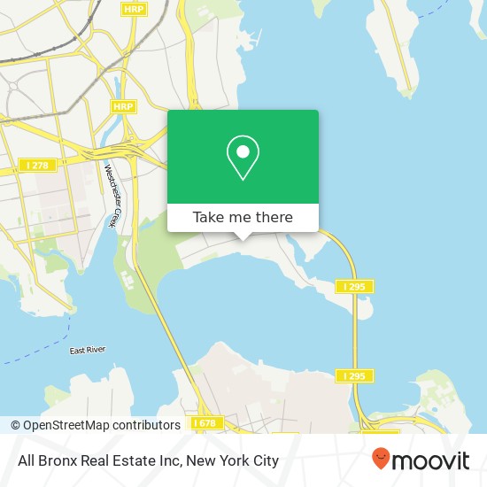 All Bronx Real Estate Inc map