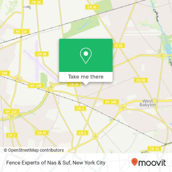 Mapa de Fence Experts of Nas & Suf