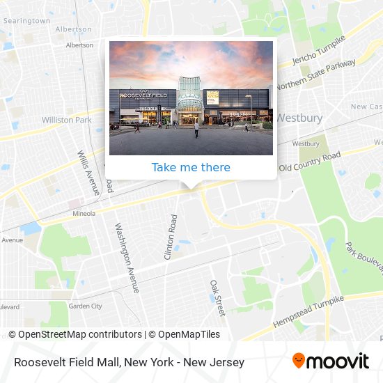Roosevelt Field Mall map