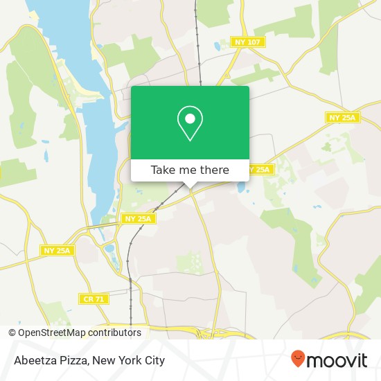 Mapa de Abeetza Pizza