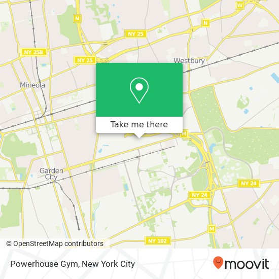 Powerhouse Gym map