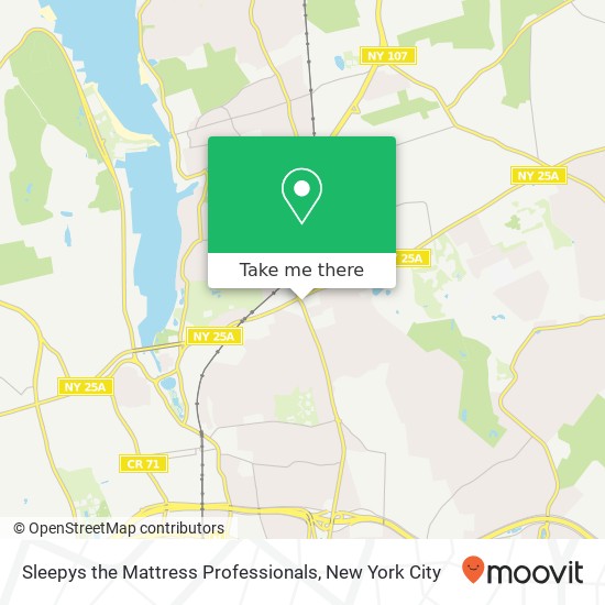 Mapa de Sleepys the Mattress Professionals