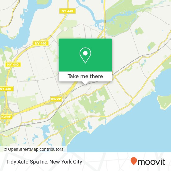Mapa de Tidy Auto Spa Inc