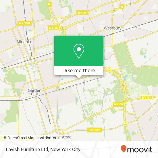 Mapa de Lavish Furniture Ltd
