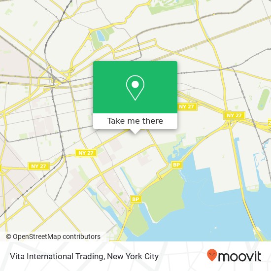 Vita International Trading map