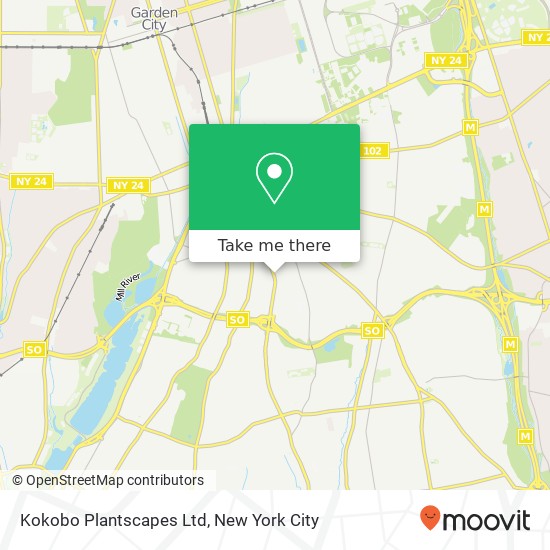 Kokobo Plantscapes Ltd map