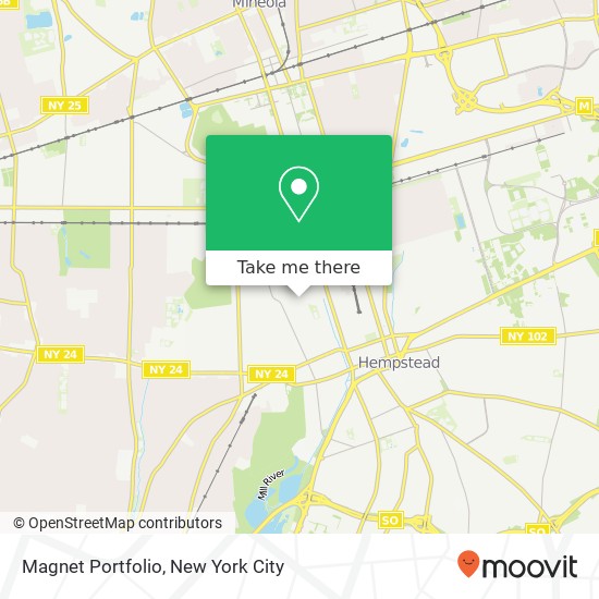 Mapa de Magnet Portfolio