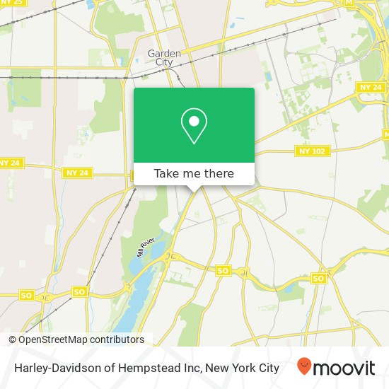 Harley-Davidson of Hempstead Inc map