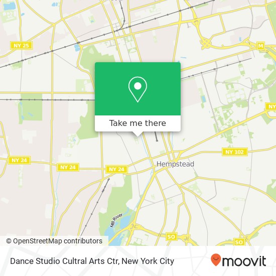 Dance Studio Cultral Arts Ctr map