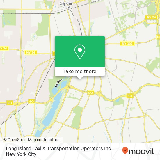 Long Island Taxi & Transportation Operators Inc map