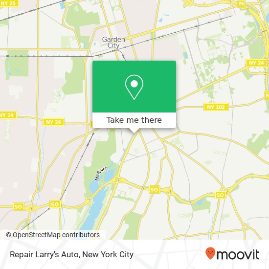 Repair Larry's Auto map