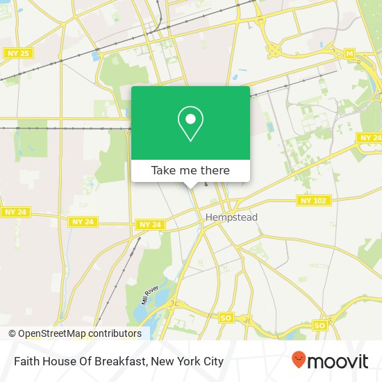 Faith House Of Breakfast map
