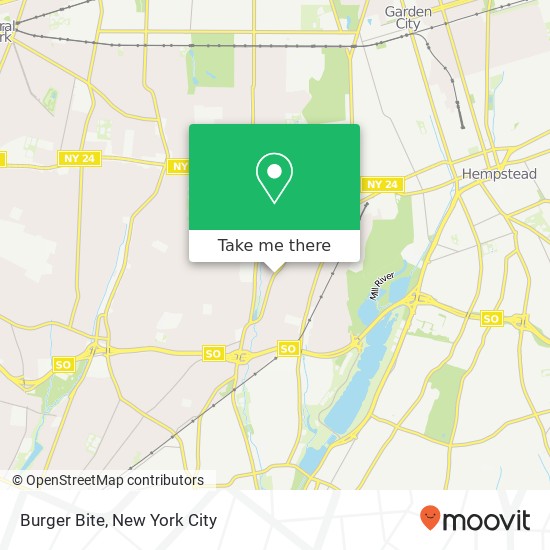 Burger Bite map