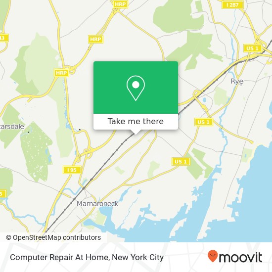 Computer Repair At Home map