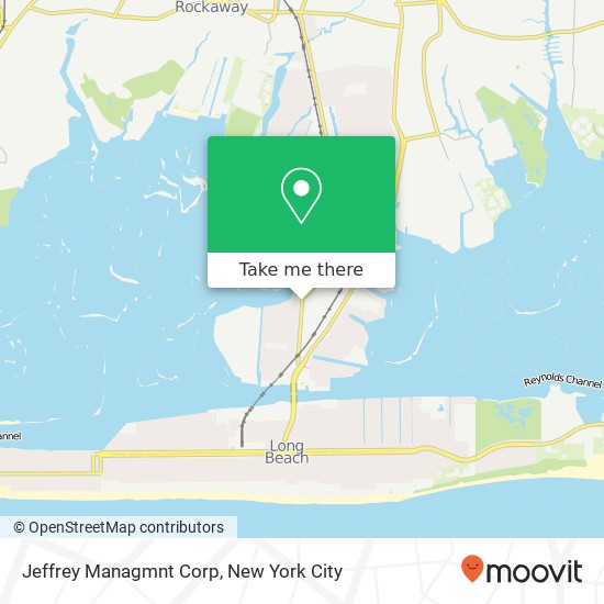 Mapa de Jeffrey Managmnt Corp