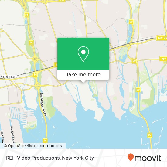 REH Video Productions map