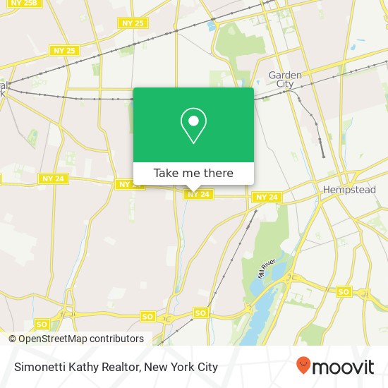 Mapa de Simonetti Kathy Realtor