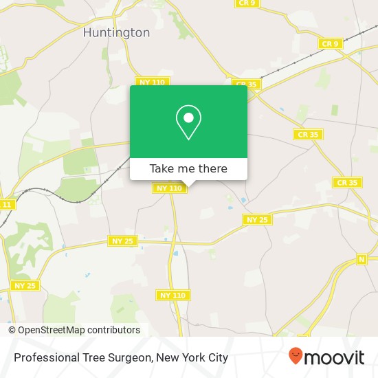 Mapa de Professional Tree Surgeon