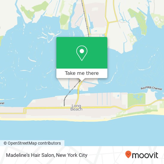 Mapa de Madeline's Hair Salon