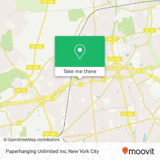 Paperhanging Unlimited Inc map