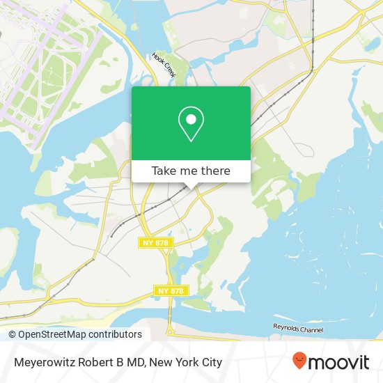 Meyerowitz Robert B MD map
