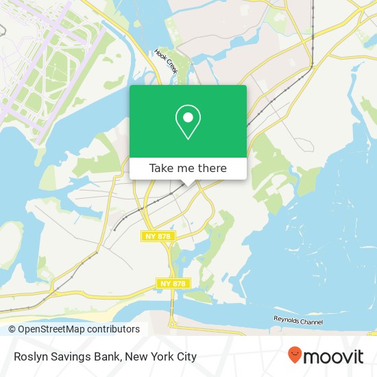 Roslyn Savings Bank map