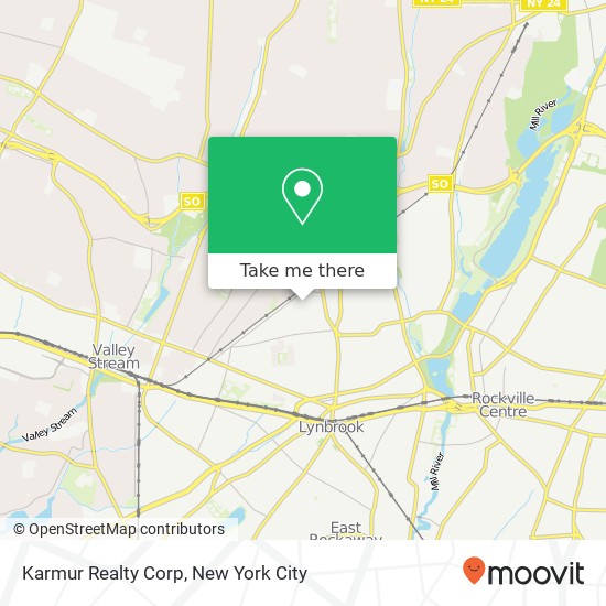 Karmur Realty Corp map