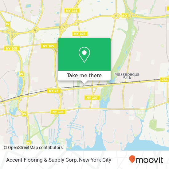 Accent Flooring & Supply Corp map