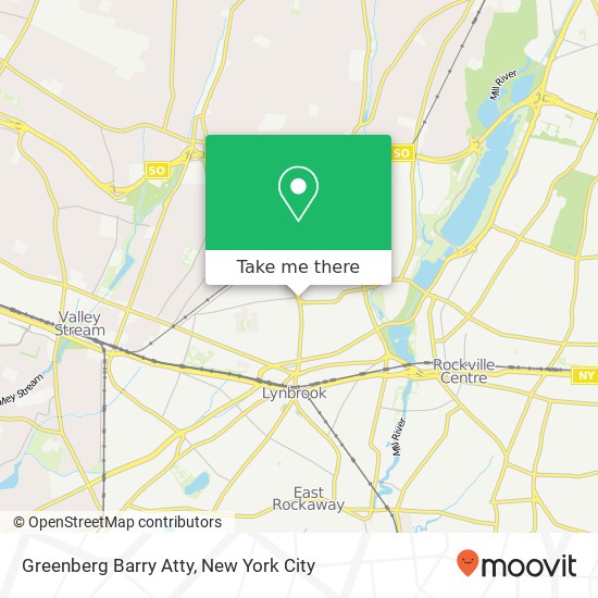 Greenberg Barry Atty map