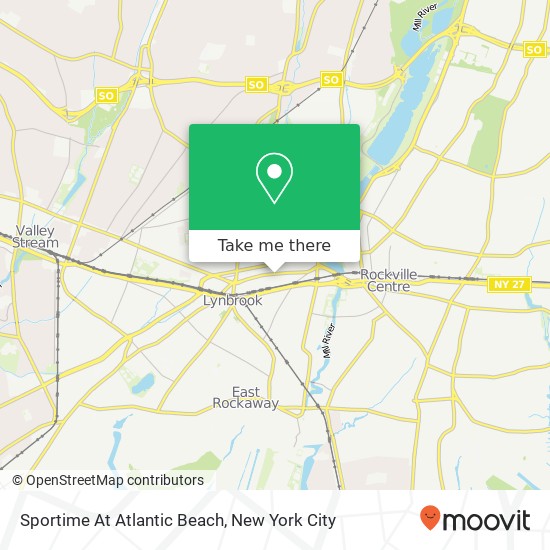 Sportime At Atlantic Beach map