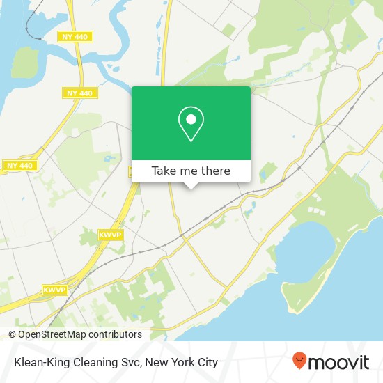 Mapa de Klean-King Cleaning Svc