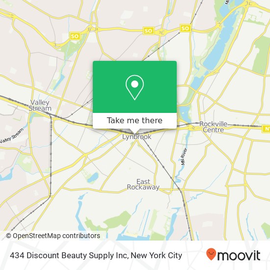 Mapa de 434 Discount Beauty Supply Inc