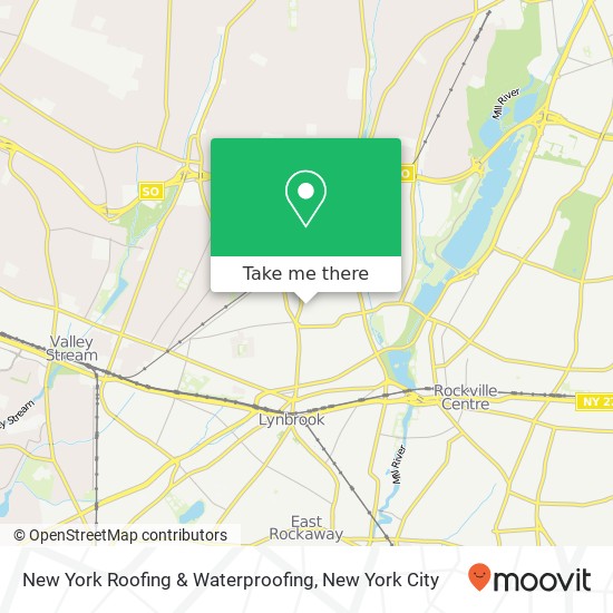 Mapa de New York Roofing & Waterproofing