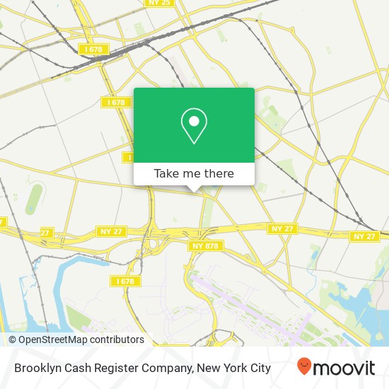 Brooklyn Cash Register Company map