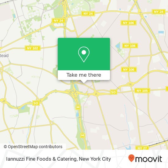 Mapa de Iannuzzi Fine Foods & Catering