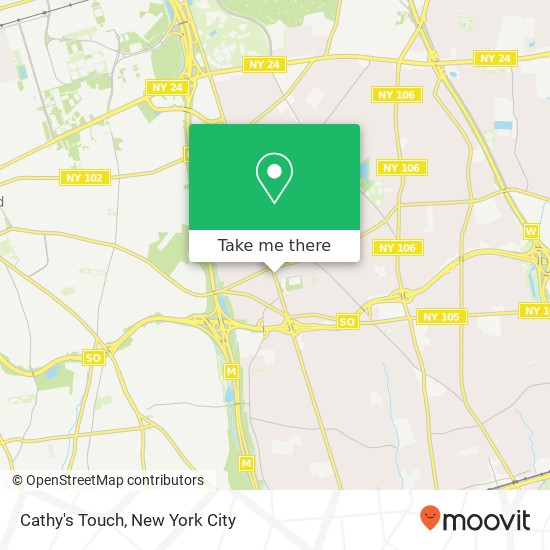 Cathy's Touch map