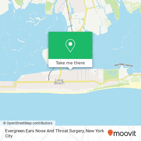 Evergreen Ears Nose And Throat Surgery map